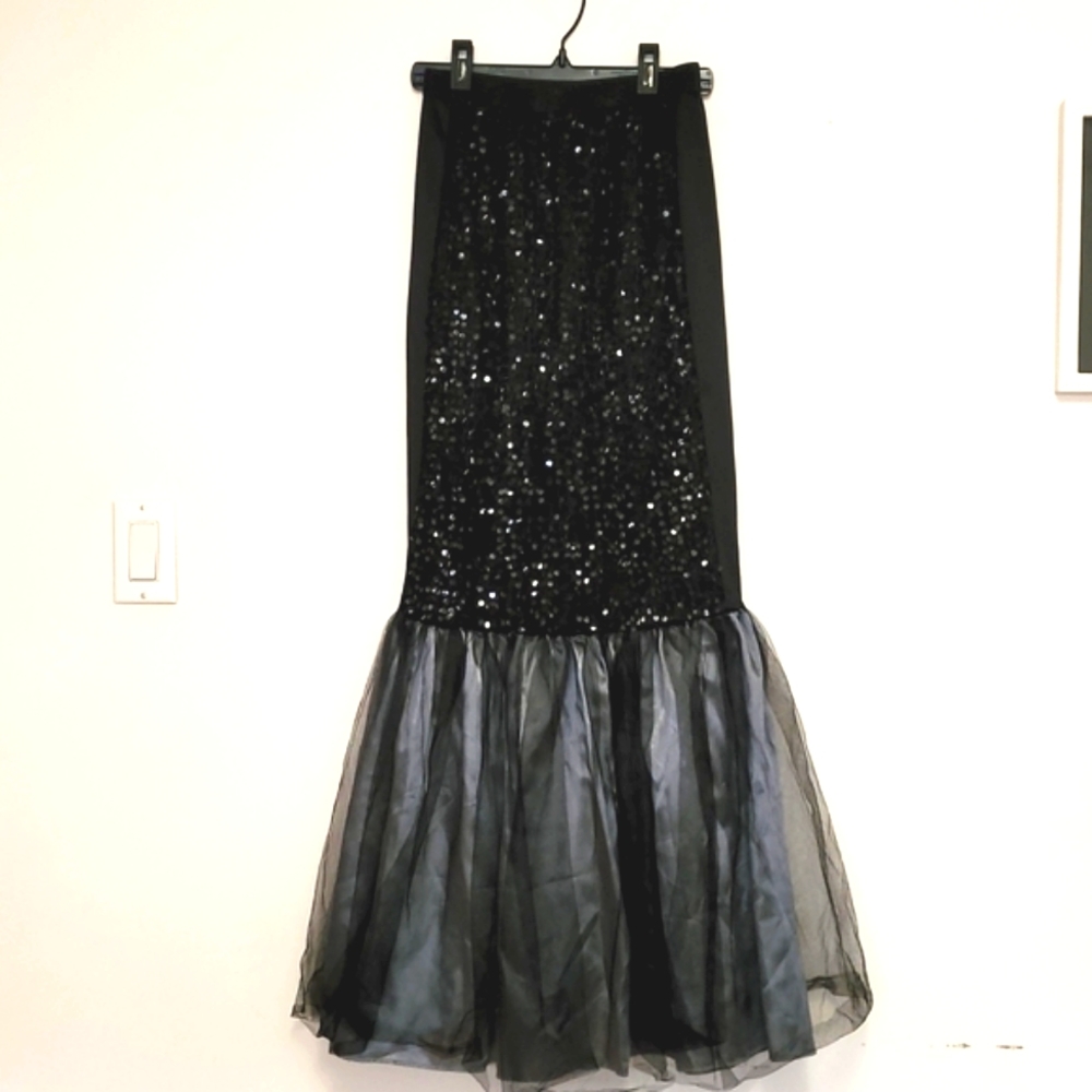 Two Piece Strapless Midi Dress and Bolero Top